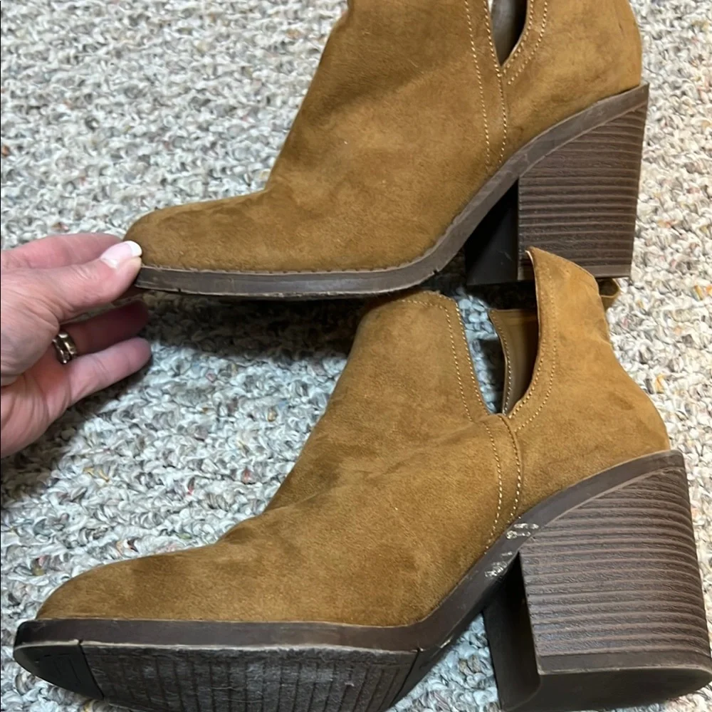 Women's Slip On Ankle Boots-9.5